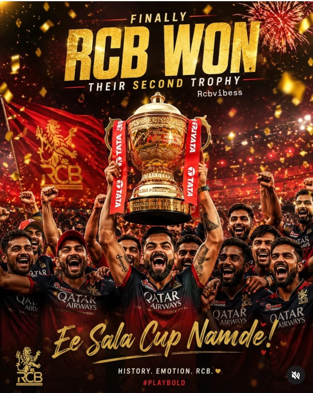 RCB IPL Championship Photo
